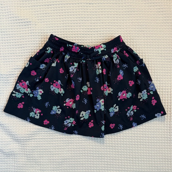 Carter's Navy Floral Mini Skirt
