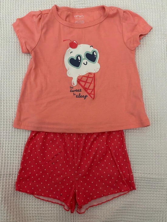 Carter's Orange Sweet Ice Cream Kids Sleep Set