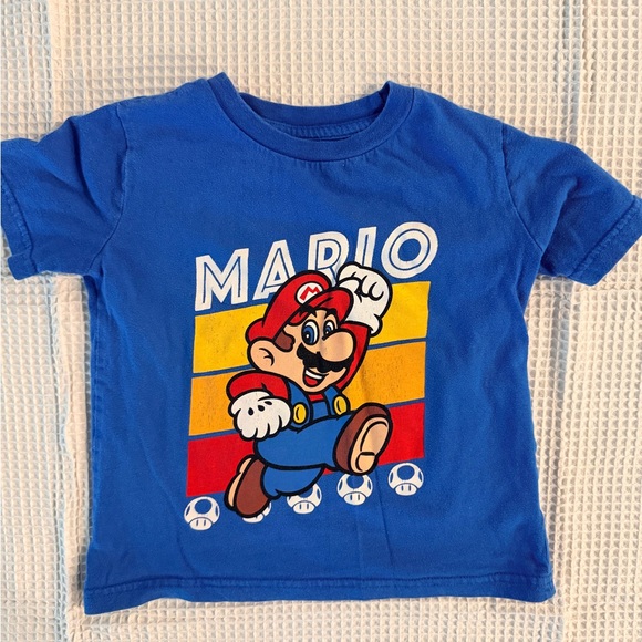 Nintendo Blue Mario Short Sleeve Tee