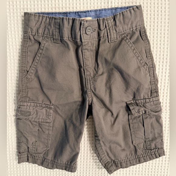Levi's Charcoal Cargo Shorts for Kids