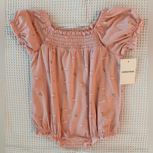 Nordstrom Blush Baby Romper