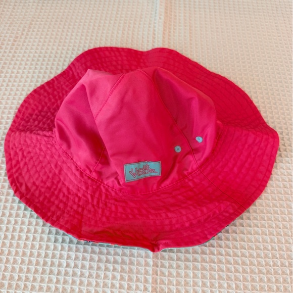 Vibrant Pink Kids Sun Hat