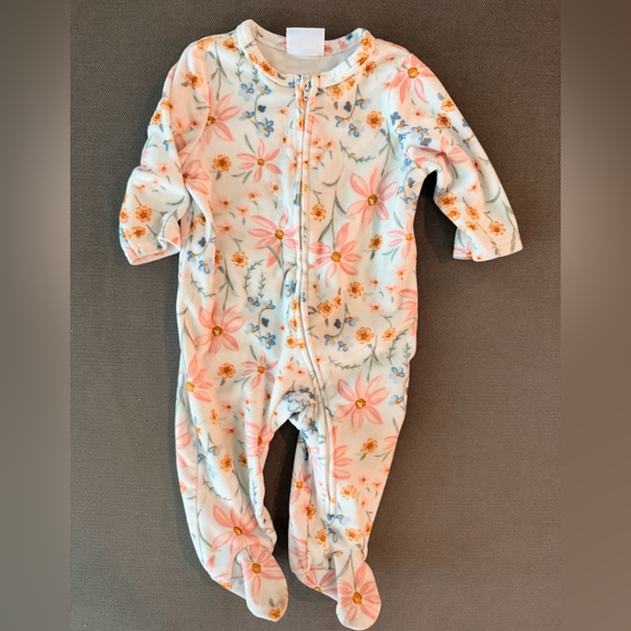 Floral Kids One Piece
