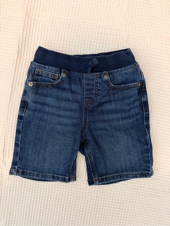 wonder nation Dark Blue Denim Pull-On Shorts