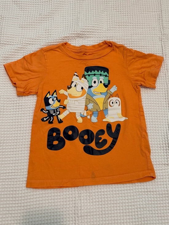‘Booey’ Orange Halloween Bluey Tee
