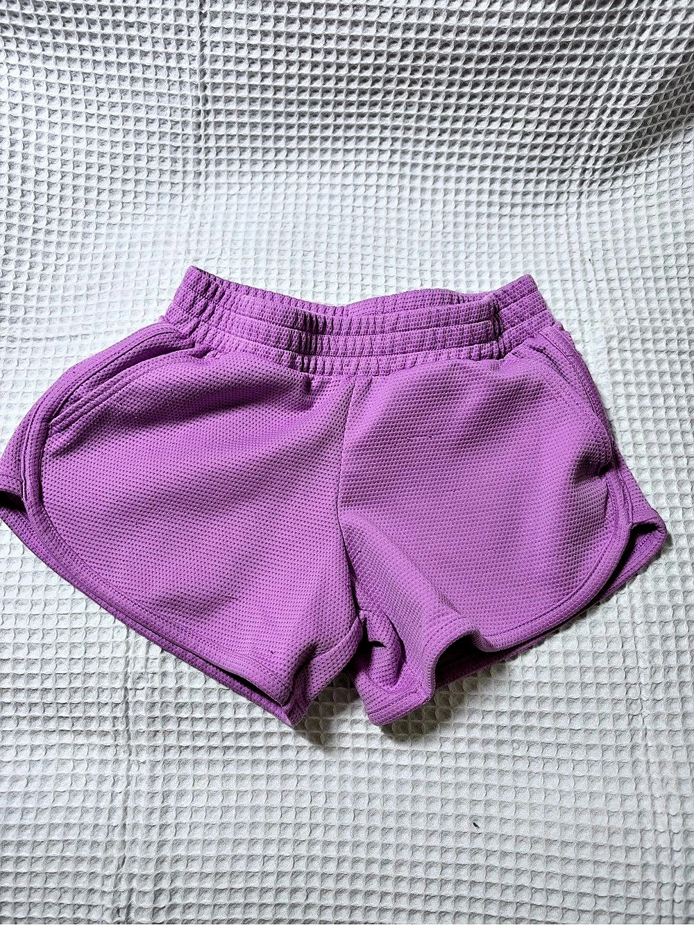 Athletic Works Kids Purple Athletic Shorts