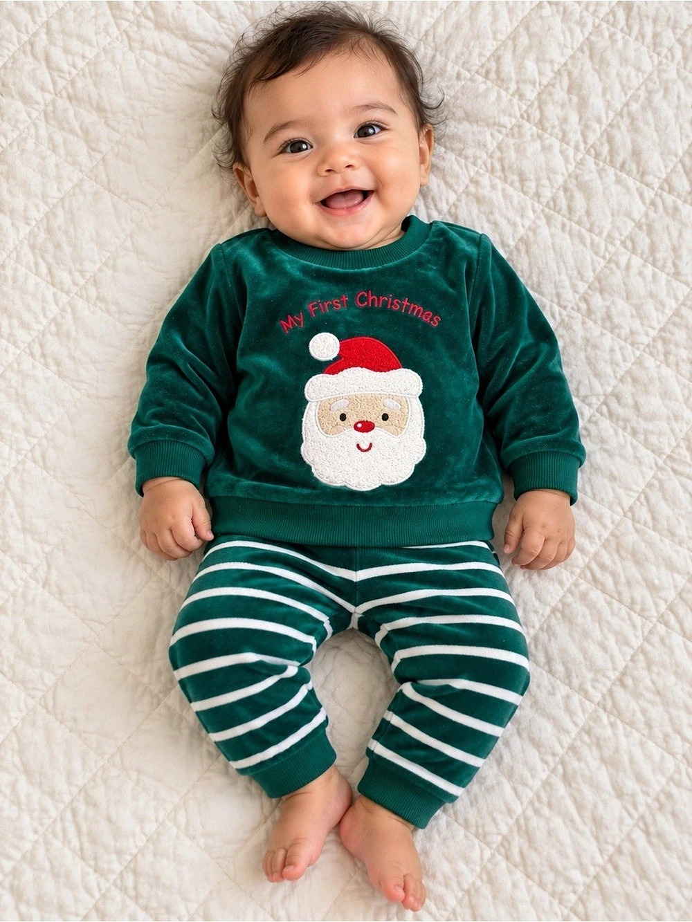 Carter's My First Christmas Matching Set Baby 6M NWT