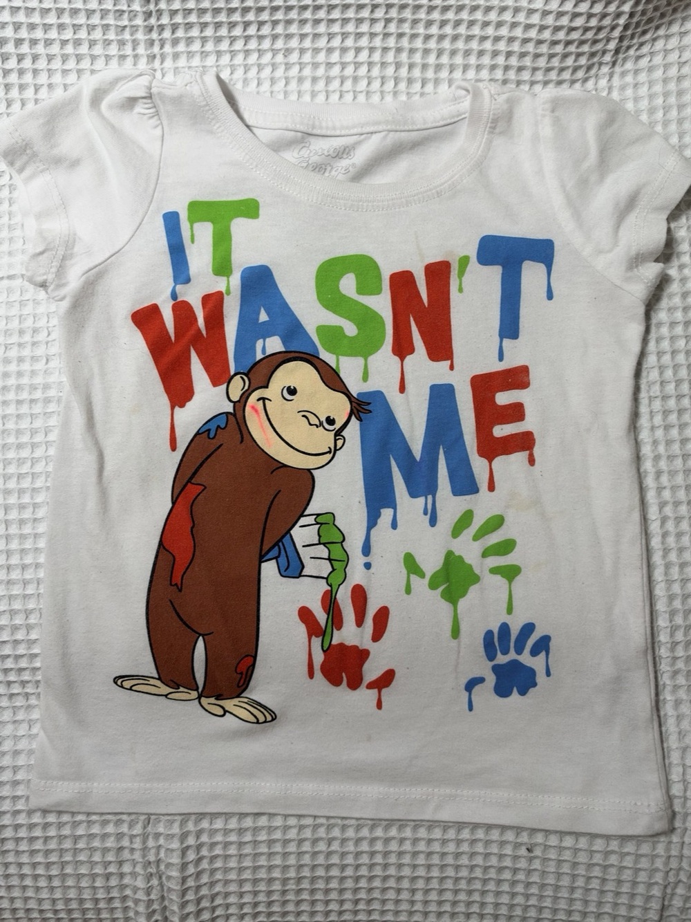 Curious George It Wasn't Me Curious George Graphic Tee Graphic Tee Size 4T