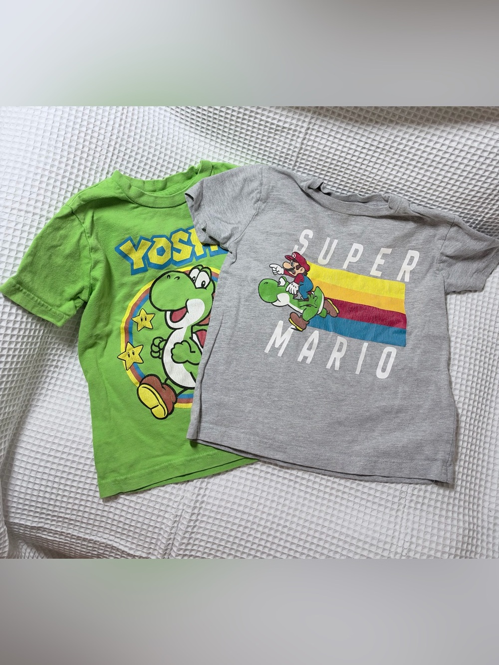 Nintendo Super Mario Yoshi Toddler Graphic T-Shirt 2-Pack Yoshi 4T Graphic